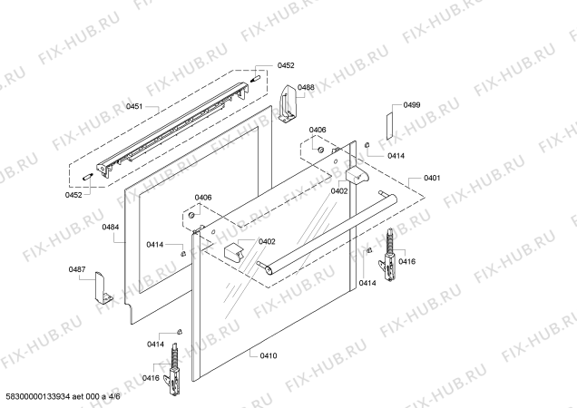 Схема №1 HB20AB220 с изображением Панель управления для плиты (духовки) Siemens 00670428