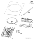 Схема №1 HC451501EB IK7 с изображением Субмодуль для духового шкафа Aeg 5610855644