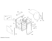 Схема №4 S585M50X4R Made in Germany с изображением Набор кнопок для посудомойки Bosch 10006451