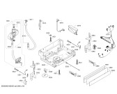 Схема №1 KDW64018U-S с изображением Кнопка для посудомойки Bosch 00617010