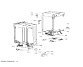 Схема №4 SM67M350CH с изображением Передняя панель для посудомойки Siemens 00663930