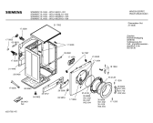 Схема №1 WXL1450 SIWAMAT XL 1450 с изображением Ручка для стиральной машины Siemens 00482989