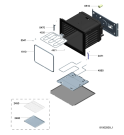 Схема №2 ACM 870 WH с изображением Запчасть для духового шкафа Whirlpool 480121101647