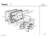 Схема №1 W2318 с изображением Кнопка для свч печи Bosch 00036990