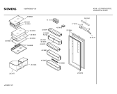 Схема №1 KI26R450 с изображением Дверь для холодильной камеры Siemens 00239344