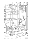 Схема №1 KDEC 2056/2 AF с изображением Дверца для холодильника Whirlpool 481241878927