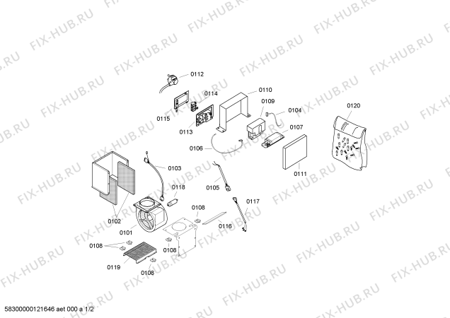 Схема №1 AI541100 с изображением Шина для электровытяжки Bosch 00245158