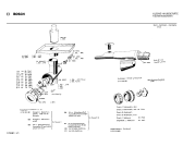 Схема №1 0712012010 FW/UM3 с изображением Опорная ножка для дробилки Bosch 00048890