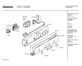 Схема №2 CP331J5 с изображением Вкладыш в панель для посудомойки Bosch 00358788