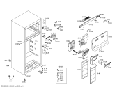 Схема №1 KDN42AL10N с изображением Крышка для холодильной камеры Bosch 00672460