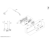 Схема №2 CWK4C000NL с изображением Панель управления для электросушки Bosch 00704842