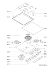 Схема №1 AKM 890/NB/01 с изображением Втулка для плиты (духовки) Whirlpool 481244039512