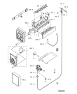 Схема №3 ARG 494/WP с изображением Элемент корпуса для холодильной камеры Whirlpool 481944278267