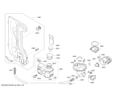 Схема №3 CG4B02J5 с изображением Панель управления для посудомоечной машины Bosch 00790214
