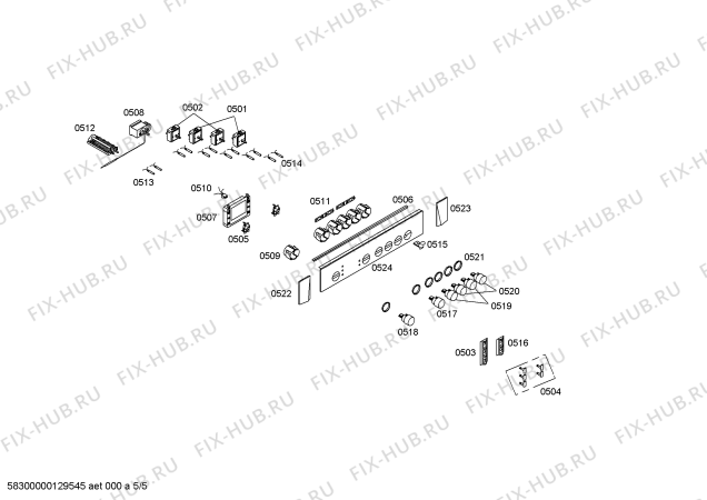 Схема №1 P1HCB89625 с изображением Кронштейн для духового шкафа Bosch 00611525