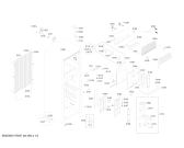 Схема №1 KDN42BW121 REF BOSCH ECO-TT421 BL 220V/60HZ с изображением Дверь для холодильной камеры Bosch 00713221