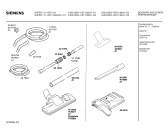 Схема №1 VS71124AA SUPER 711 ELECTRONIC с изображением Нижняя часть корпуса для пылесоса Siemens 00272188