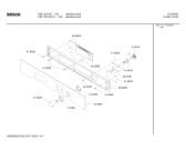 Схема №1 HBL755AUC с изображением Ручка двери для холодильника Bosch 00489235