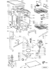 Схема №1 ADP 6536 WH -n.prod. с изображением Обшивка для посудомойки Whirlpool 481245373323