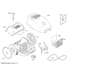 Схема №2 BSA100KA sphera mobility с изображением Крышка для мини-пылесоса Bosch 00440198