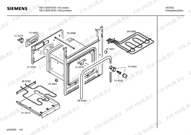 Схема №1 HB11360FN с изображением Фронтальное стекло для духового шкафа Siemens 00296379