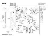 Схема №1 KSU30622FF с изображением Дверь для холодильной камеры Bosch 00241848