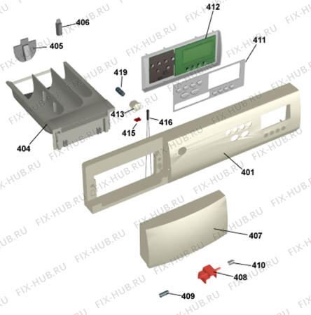 Взрыв-схема стиральной машины Gorenje Adamant CE   -White #90666106 (900003382, WM55CE) - Схема узла 04