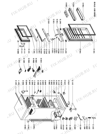Схема №1 RD 28 с изображением Фитинг для холодильной камеры Whirlpool 481246258077