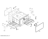Схема №3 B15H4N0 с изображением Панель управления для плиты (духовки) Bosch 00443993