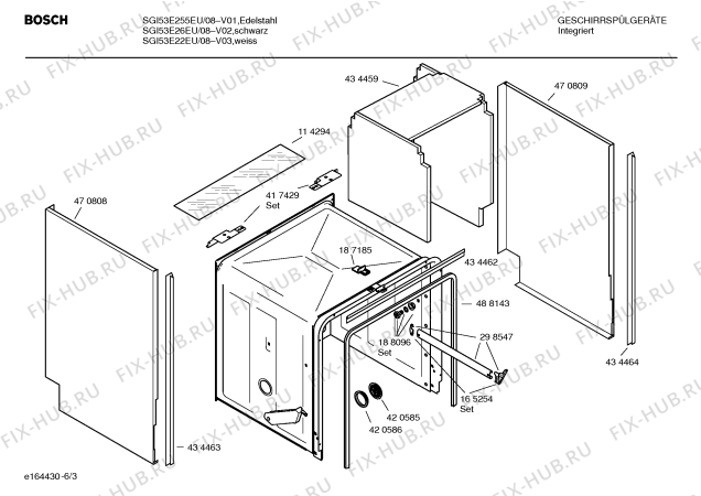 Схема №2 SGI53A36EU с изображением Ручка выбора программ для посудомойки Bosch 00420309