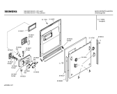 Схема №2 SE54A231EU с изображением Вкладыш в панель для посудомойки Siemens 00369891