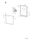 Схема №1 GS 5450 WEISS с изображением Уплотнитель (прокладка) для посудомоечной машины Whirlpool 482000008474