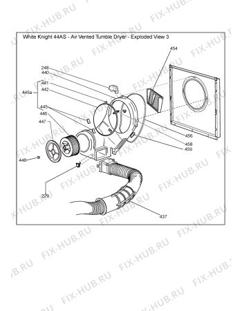 Схема №2 031244A1500A - C44A7 с изображением Таймер для электросушки Whirlpool 482000020997