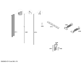 Схема №1 CIB36MIEL1 KF 1911 SF с изображением Внешняя дверь для холодильника Bosch 00247811