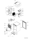 Схема №1 GKA 1502/1 с изображением Ящичек для холодильной камеры Whirlpool 481241848985
