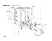 Схема №1 CG0146 CG0145 с изображением Уплотнитель для посудомойки Siemens 00049417