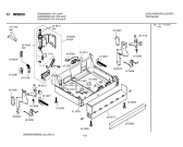 Схема №1 B1ESN1601B с изображением Передняя панель для посудомойки Bosch 00298519