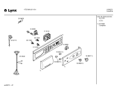 Схема №1 4TS720A LYNX 4TS720A NUEVA LINEA с изображением Панель управления для стиралки Bosch 00355848