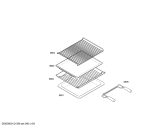 Схема №1 HBN360671 с изображением Цоколь для плиты (духовки) Bosch 00606483