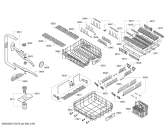 Схема №1 DF261760 с изображением Передняя панель для посудомойки Bosch 00740860