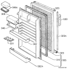 Схема №1 S1444-4TK с изображением Лоток (форма) для холодильника Aeg 2244036121