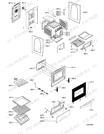 Схема №1 ACM 848 WH с изображением Всякое Whirlpool 481225268038