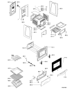 Схема №1 ACM 846 BR с изображением Кнопка для холодильной камеры Whirlpool 481241278795