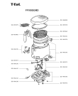 Схема №1 FF100070/8D с изображением Крышка для тостера (фритюрницы) Tefal SS-984000