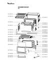 Схема №1 OF484811/HZA с изображением Обшивка для плиты (духовки) Moulinex SS-986315
