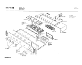 Схема №1 0750349025 ES680A с изображением Крышка для плиты (духовки) Bosch 00111371