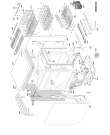 Схема №1 ADP 588 WH с изображением Панель для электропосудомоечной машины Whirlpool 481290508822