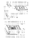 Схема №1 ART 432/G с изображением Клавиша для холодильной камеры Whirlpool 481941129546