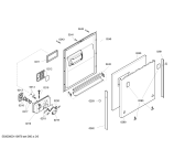 Схема №1 SF6GNE2 с изображением Набор кнопок для посудомоечной машины Bosch 00609451