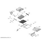 Схема №1 KGN39VK2AR Bosch с изображением Крышка для холодильной камеры Bosch 10005936